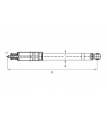 SCT Germany - Z1829 - Амортизатор зад масл Ascona 81- and amp;gt;88 Kadett 79- and amp;gt;88